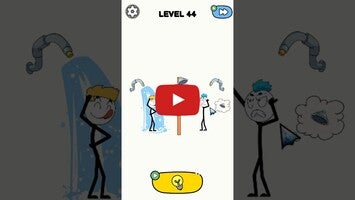 Gameplay video of Stickman Thief Game Puzzle 1