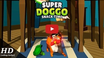 วิดีโอการเล่นเกมของ Super Doggo Snack Time 1