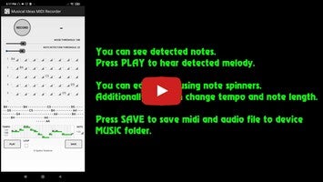 Vídeo sobre Musical Ideas MIDI Recorder 1