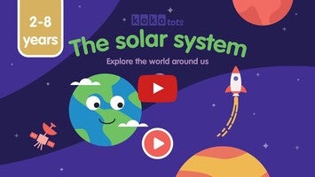 Video gameplay Solar System for kids 1