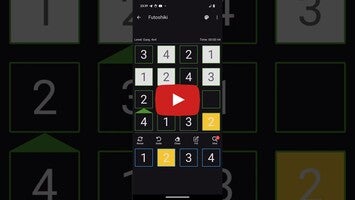 Vídeo-gameplay de futoshiki 1
