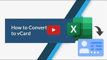 Softaken Excel to vCard Converter 1 के बारे में वीडियो