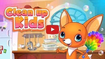 Gameplay video of Clean Up Kids 1