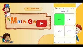 Video gameplay Math Games - Math Quiz 1