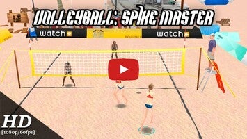 Vídeo de gameplay de Volleyball: Spike Master 1