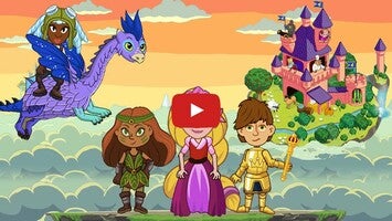 طريقة لعب الفيديو الخاصة ب Fantasy World Games For Kids1