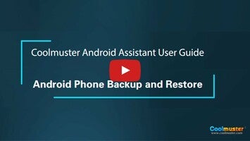 Vidéo au sujet deCoolmuster Android Assistant1