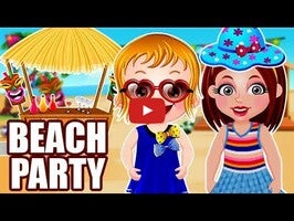 Gameplay video of Baby Hazel Beach Party 1