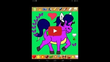 Video del gameplay di Colorazione Zoo 1