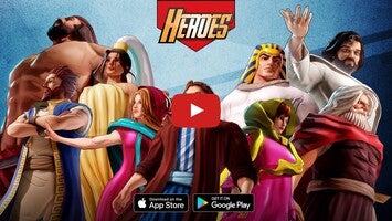 Gameplay video of Bible Trivia Game: Heroes 1