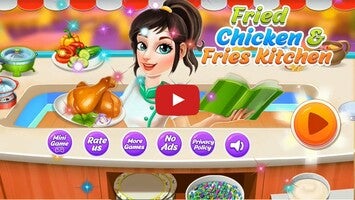 طريقة لعب الفيديو الخاصة ب Fry Chicken Maker-Cooking Game1