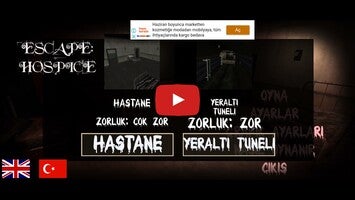 Vídeo de gameplay de Escape: Hospice - Horror Game 1
