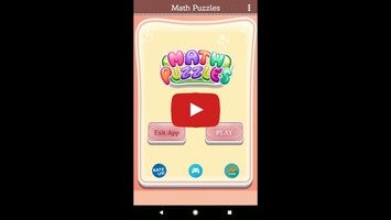 طريقة لعب الفيديو الخاصة ب Math Puzzles1