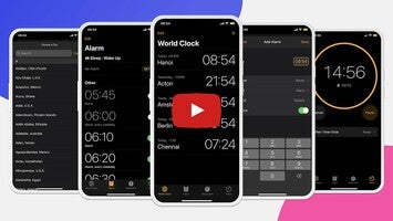 Video about Clock Phone 15 - OS 17 Clock 1