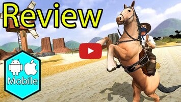วิดีโอการเล่นเกมของ Horse Simulator : Cowboy Rider 1