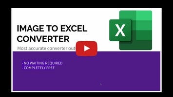 Vídeo de Image to Excel 1