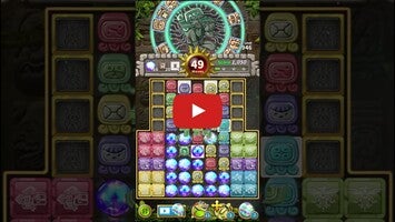 Video gameplay Glyph of Maya - Match 3 Puzzle 1