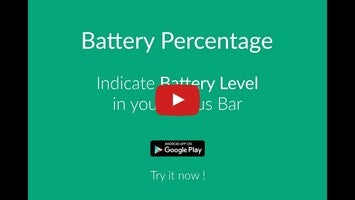 Video about Battery Percentage 1