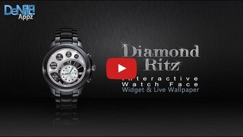 วิดีโอเกี่ยวกับ Diamond Ritz HD Watch Face 1