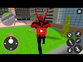 Gameplayvideo von Spider Ninja Rope Hero crime 2k20 1