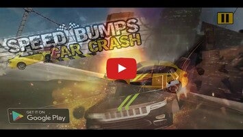 Gameplay video of Car Crash Speed Bump Car Games 1