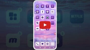 Wow Purple White - Icon Pack1 hakkında video