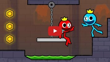 Gameplayvideo von Red and Blue Stickman 2 1