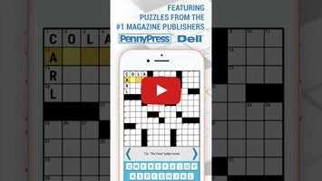 Vidéo de jeu deDaily POP Crosswords: Daily Pu1