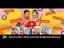 วิดีโอเกี่ยวกับ Cutout background photo editor 1