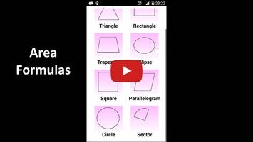 Vídeo sobre Area Formulas 1