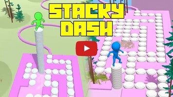 Gameplay video of Stacky Dash 1