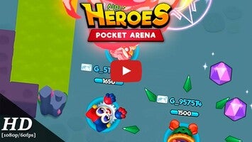 วิดีโอการเล่นเกมของ Heroes: Pocket Arena 1