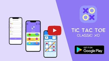 Tic Tac Toe - (Classic XO) 1 का गेमप्ले वीडियो