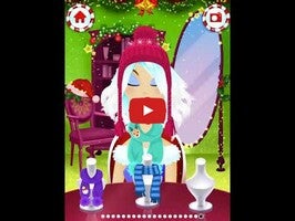 Gameplay video of Girls Hair Salon Christmas 1