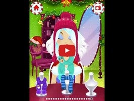 طريقة لعب الفيديو الخاصة ب Girls Hair Salon Christmas1