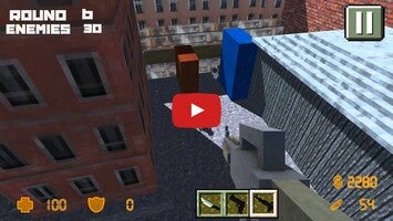 Video del gameplay di Cube Army Sniper Survival 1