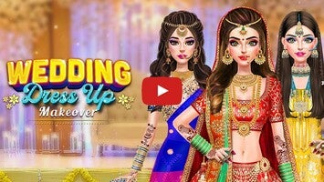 วิดีโอการเล่นเกมของ Indian Wedding Dress up games 1