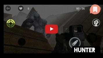 Gameplay video of Monster hunter. Shooting games 1