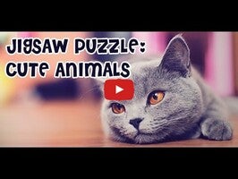 Gameplay video of Jigsaw Puzzle: Cute Animals 1