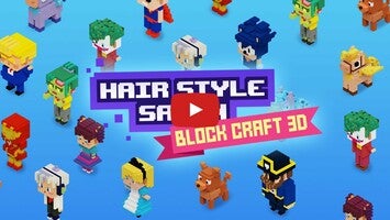 Gameplayvideo von Pixel art Hair Salon Challenge 1