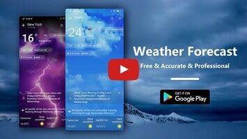 Vidéo au sujet deLive Weather & Radar - Alerts1