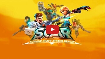 Vídeo de gameplay de SCAR: Survive. Craft. Attack. Repeat 1