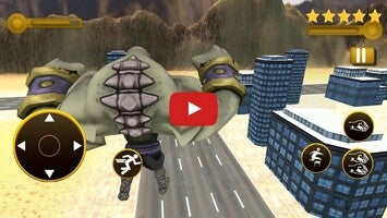 Vidéo de jeu deSuperhero Incredible Monster Hero City Battle1