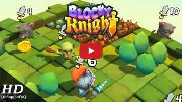 Gameplay video of Blocky Knight 1