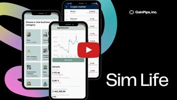 Gameplayvideo von Sim Life - Business Simulator 1