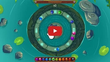 วิดีโอการเล่นเกมของ Marble Blast - Luxor jungle 1