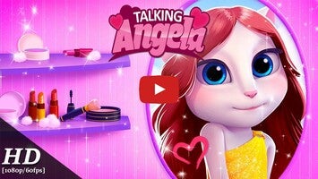 Gameplay video of My Talking Angela 1