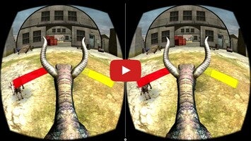 Gameplay video of Mad Dino VR 1