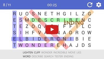 Gameplay video of Word Search Puzzles 1