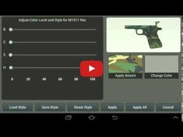 วิดีโอการเล่นเกมของ Pistol Builder 1